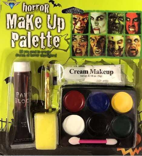 仮装用メイクパレット　6カラー