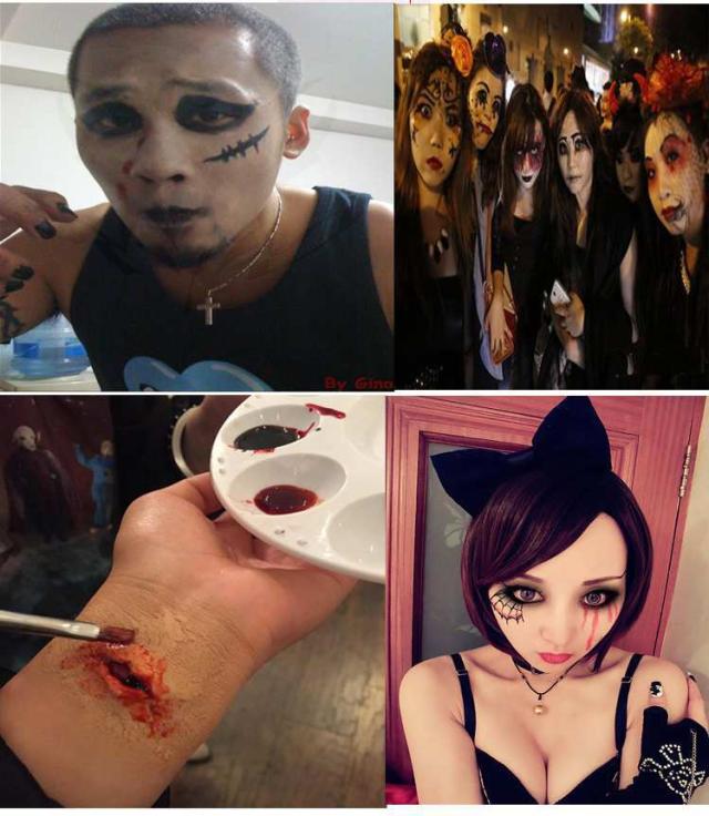 仮装用メイクパレット　6カラー