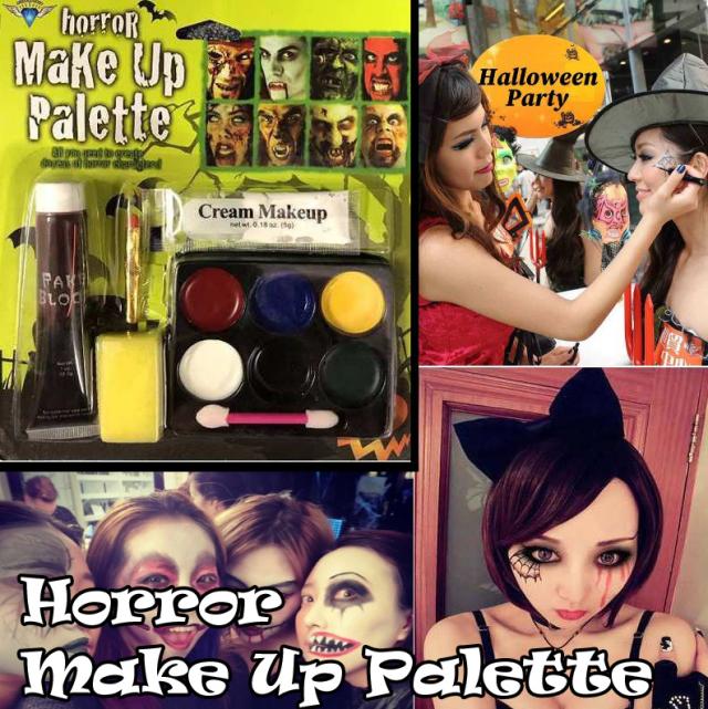 仮装用メイクパレット　6カラー