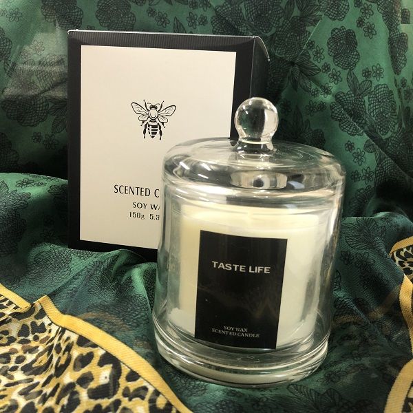 ガラス入り アロマキャンドル