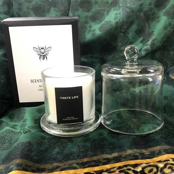 ガラス入り アロマキャンドル