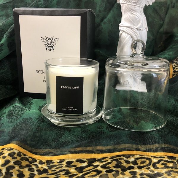 ガラス入り アロマキャンドル