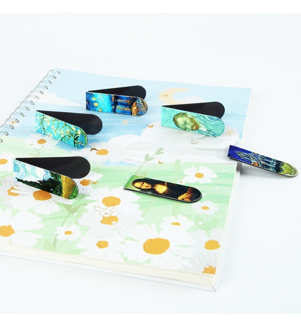  名画のマグネットブックマーク 　18枚セット