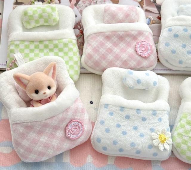 ぬいぐるみ 人形用 キーホルダー 布団タイプ