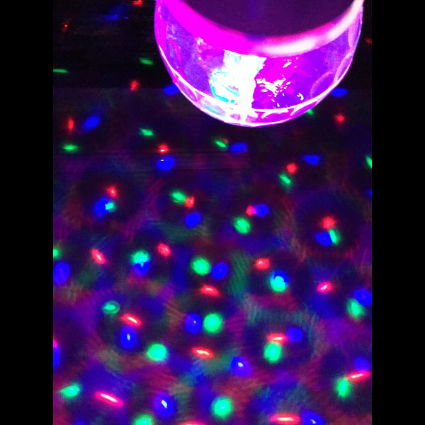 電球型LEDミラーボール