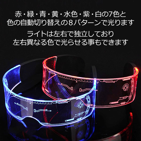 LED イルミネーション ゴーグル