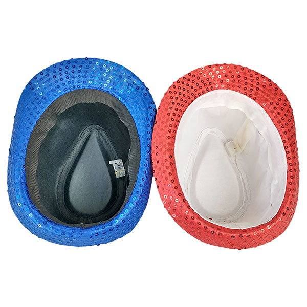 スパンコール LED ライト パーティー ハット