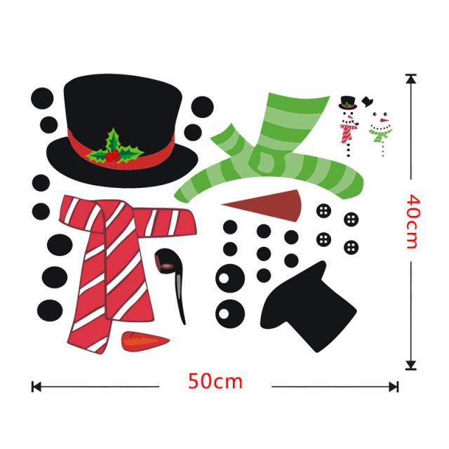 クリスマス ウインドウ ステッカー