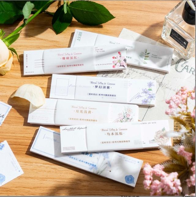 小さな 花 一筆箋　