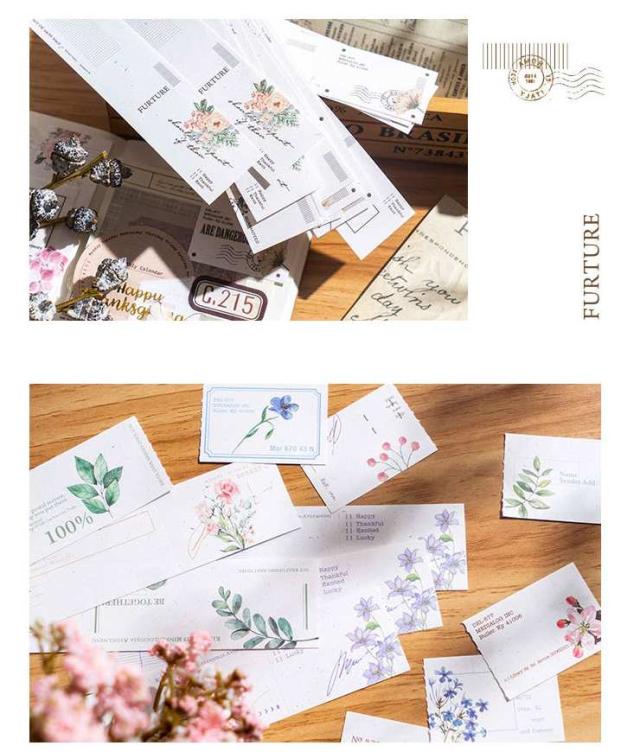 小さな 花 一筆箋　