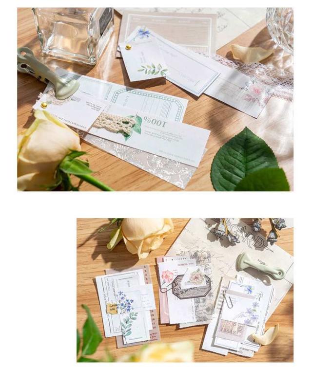 小さな 花 一筆箋　