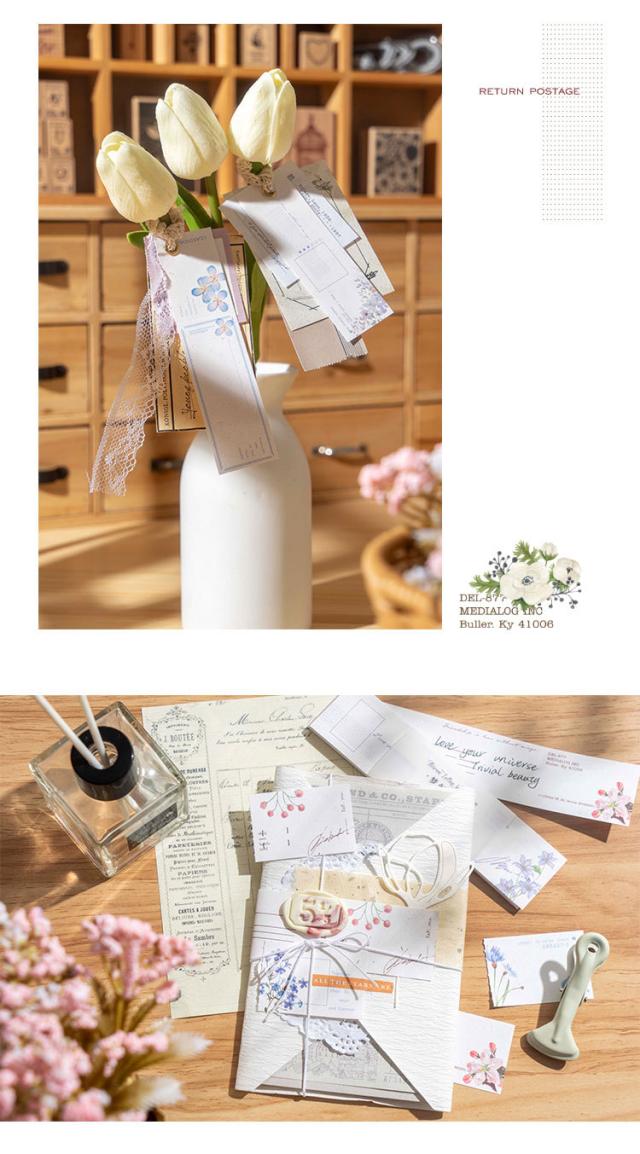 小さな 花 一筆箋　