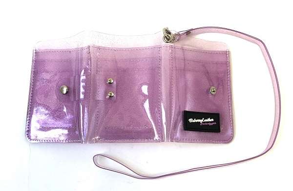 ストラップ付クリアカードケース