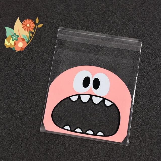 怪獣柄　OPPラッピング袋 