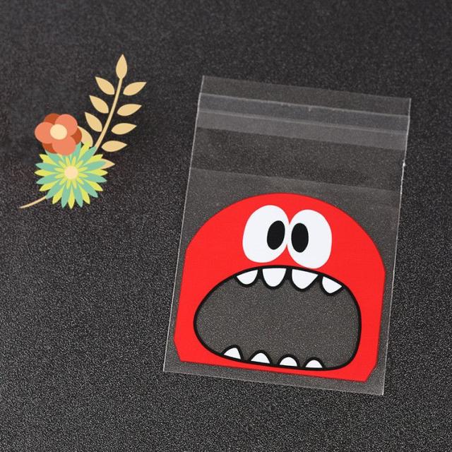 怪獣柄　OPPラッピング袋 