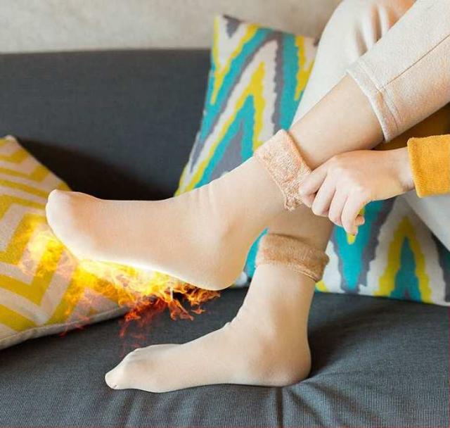 裏地あったか靴下 ソックス