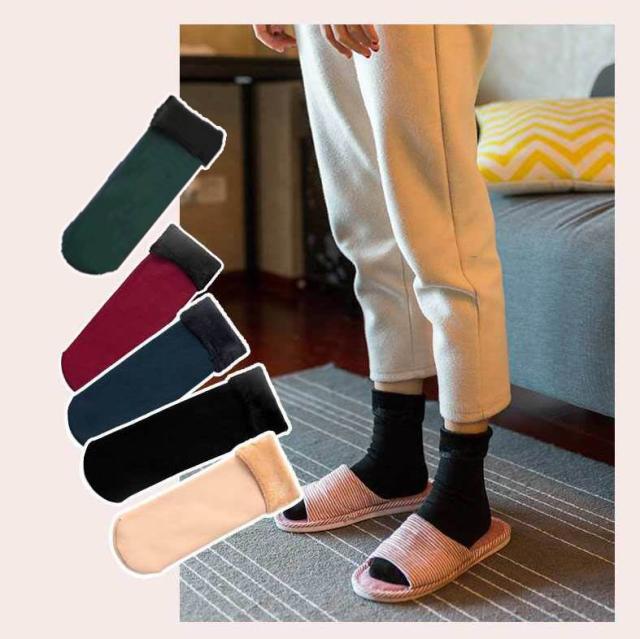 裏地あったか靴下 ソックス