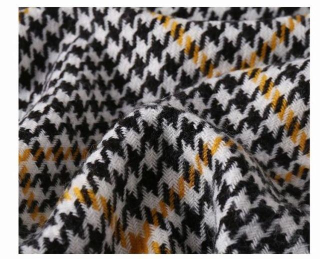 千鳥柄 大判 ストール