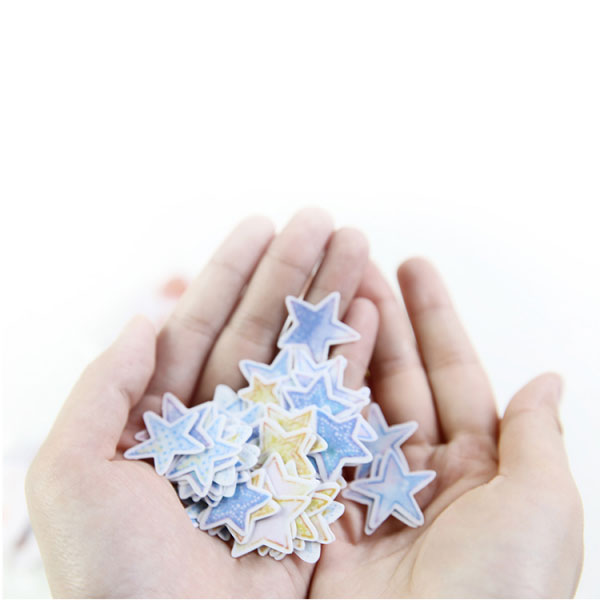 パステル ファンシー フレークシール