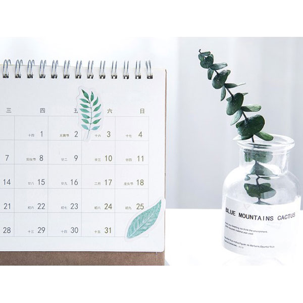 ボタニカル ミント フレークシール