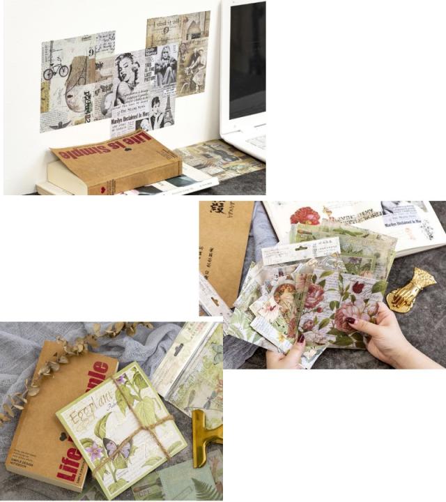 レトロな背景 ステッカー