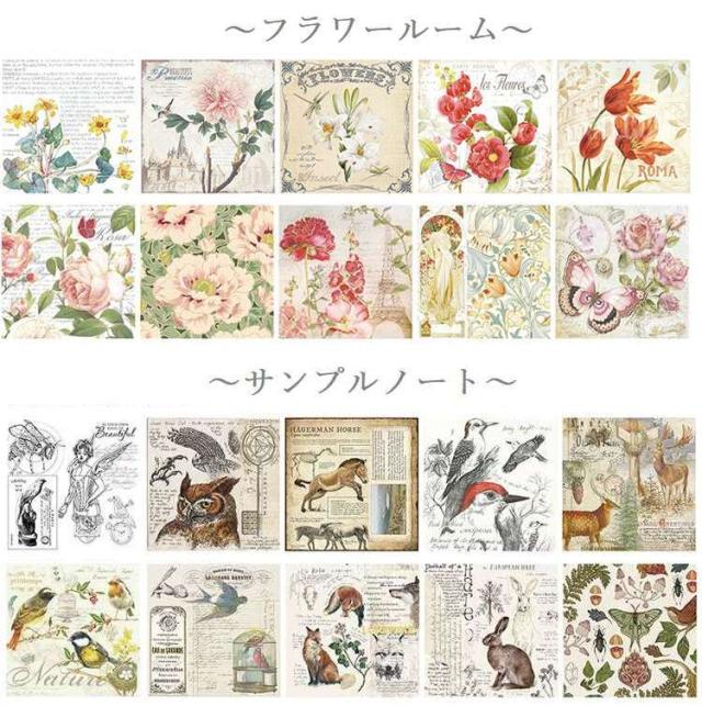 レトロな背景 ステッカー