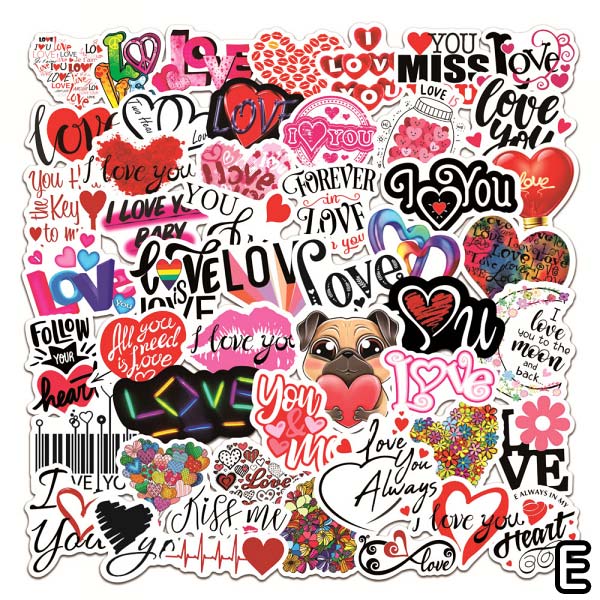 カラフル メッセージ ステッカー