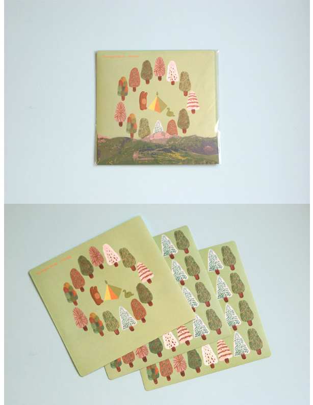  森 フレークシール