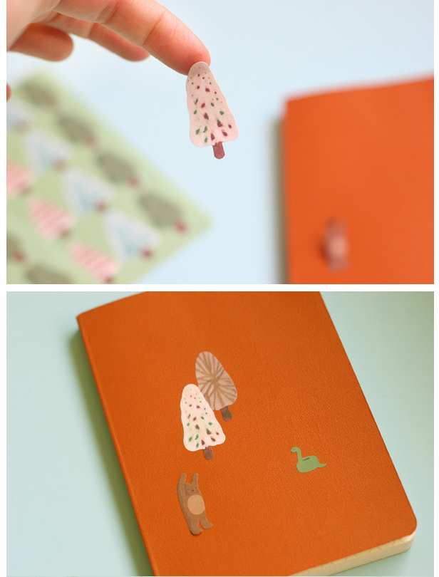  森 フレークシール