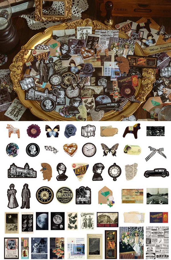  　ヴィンテージ レトロ ステッカー