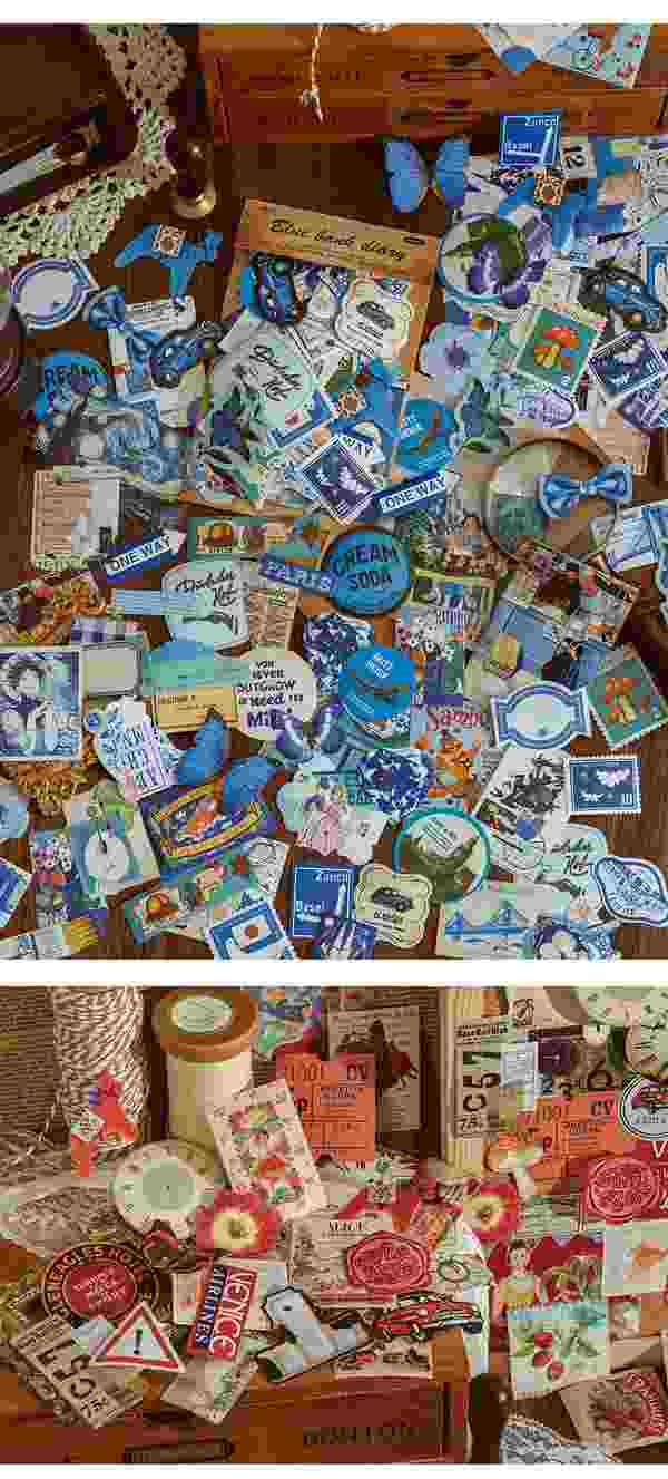  　ヴィンテージ レトロ ステッカー