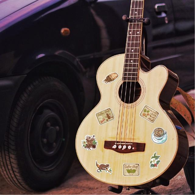 珈琲 シールステッカー