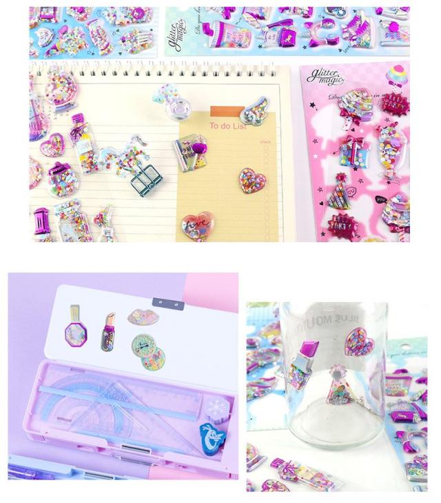 ゆめかわ キラ シャカ シール