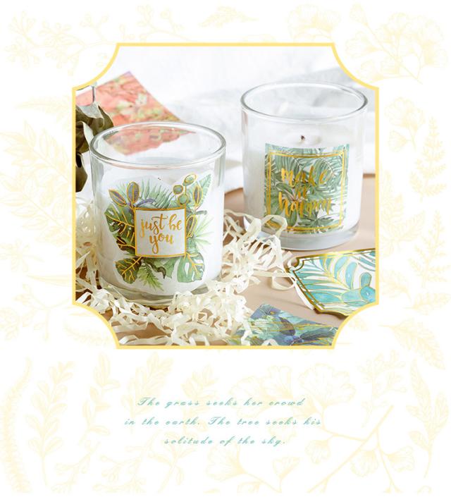 箔押デコステッカー