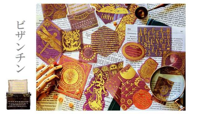 箔押デコステッカー