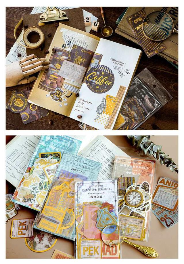 箔押デコステッカー