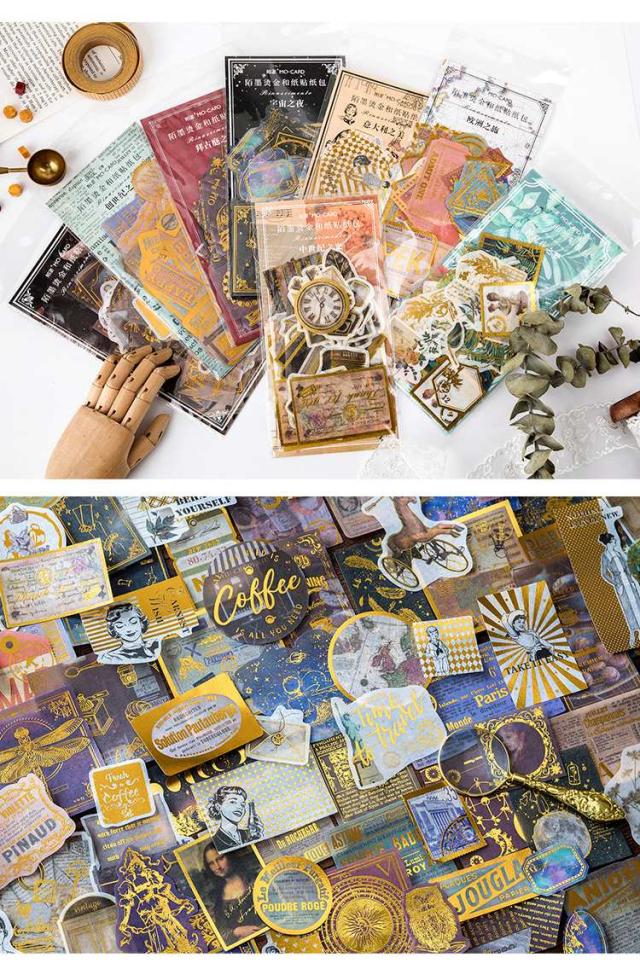 箔押デコステッカー