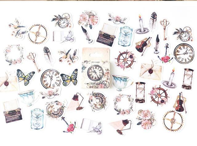 昔風 フレークシール