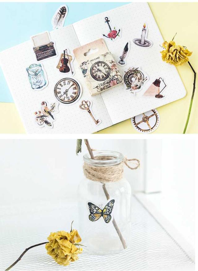 昔風 フレークシール