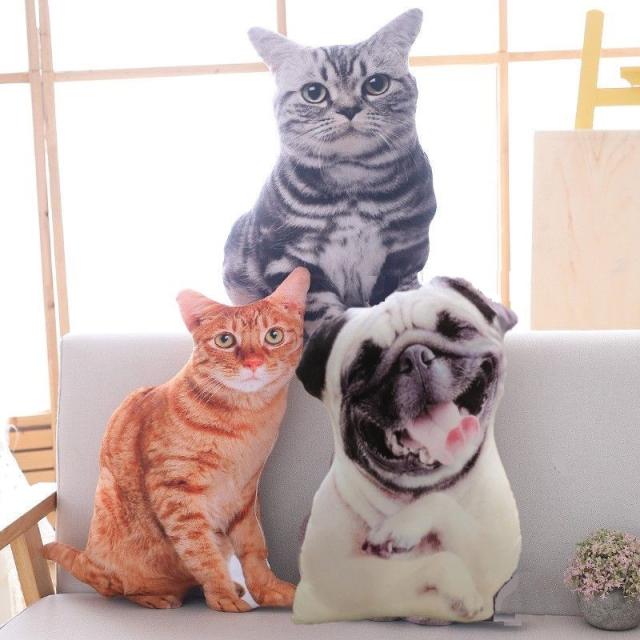 ぬいぐるみ リアルアニマルクッション