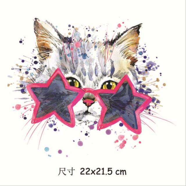 熱転写 シート サングラスねこ