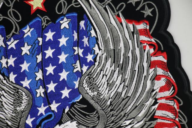 衣料用 大型刺繍ワッペン