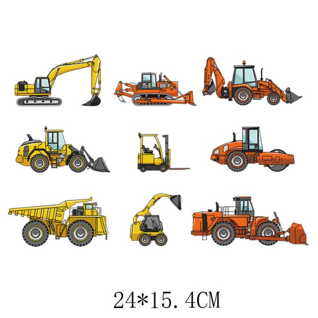 熱転写 シート 働く車