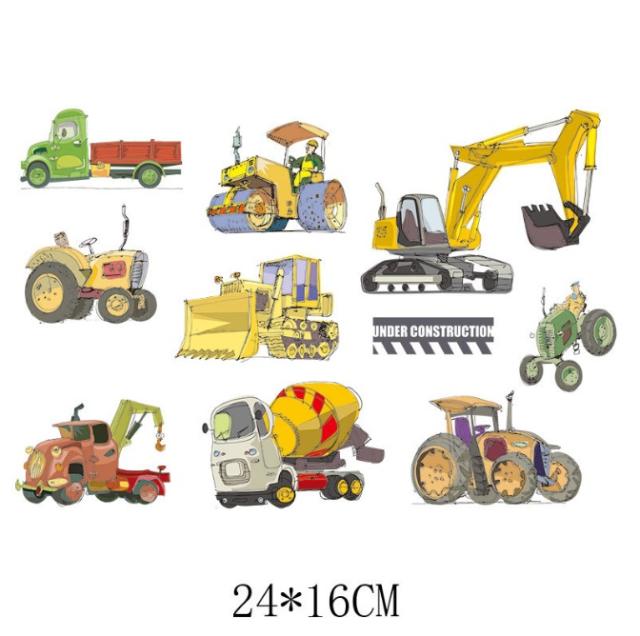 熱転写 シート 働く車