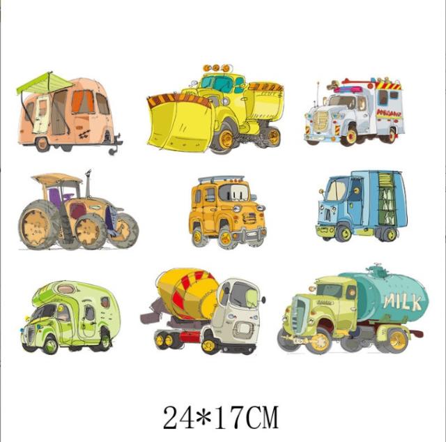 熱転写 シート 働く車