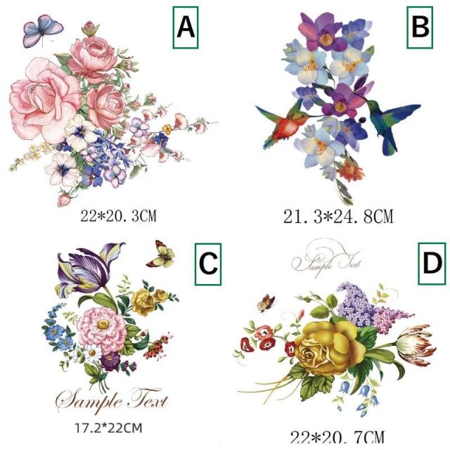 熱転写 シート フラワーズ