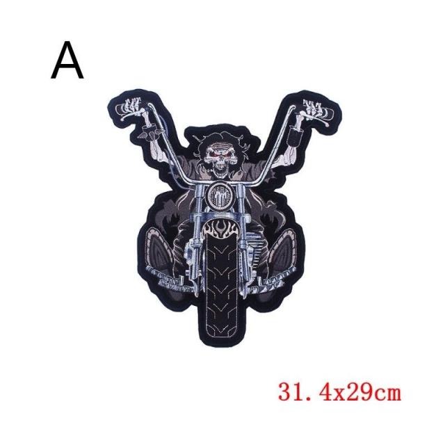 衣料用 大型刺繍ワッペン