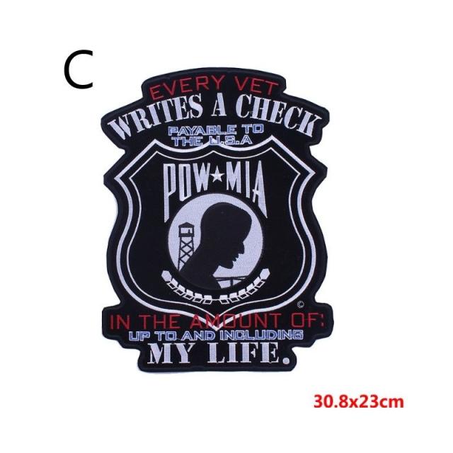 衣料用 大型刺繍ワッペン