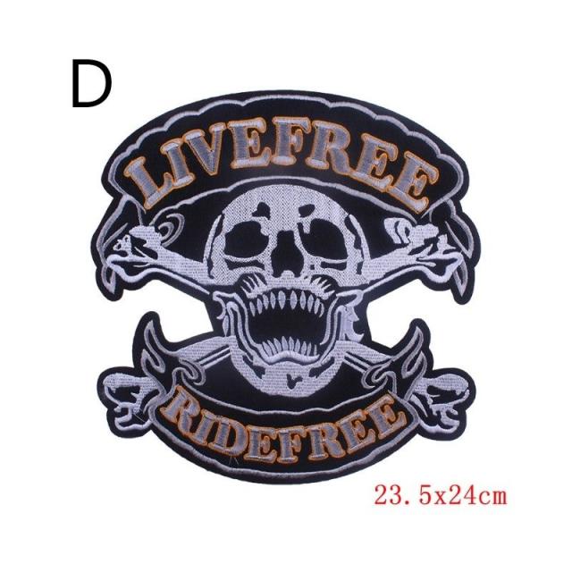 衣料用 大型刺繍ワッペン