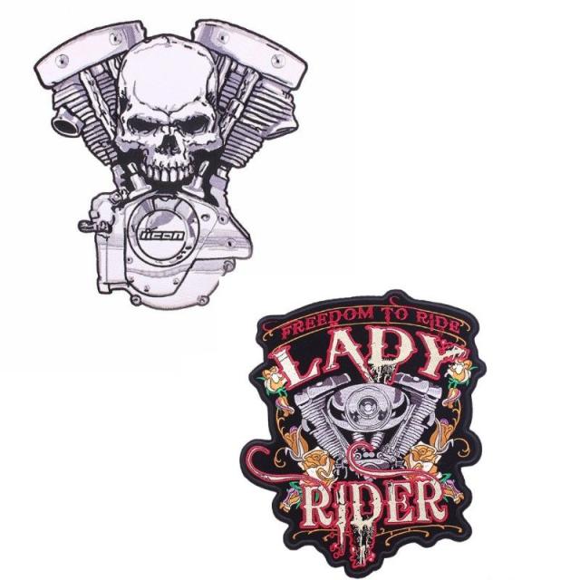 衣料用 大型刺繍ワッペン